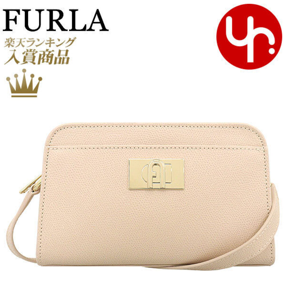 FURLA Leather Crossbody Bag Ballerina
